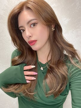 アルマバイロサ(ALMA by ROSA) 顔周りカット+グレージュカラー 担当SE-YA