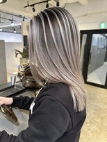 メリー オオサカ(Merly Osaka)&nbsp;mild balayage_milky white_