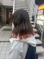 アソビ 表参道(ASOBI) ダブルカラー 裾カラー 狐カラー