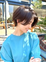 ジエクト 本店(The Ect)&nbsp;大人可愛い前下がりショートボブ20代30代40代50代60代【心斎橋】