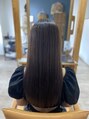 ヘアアンドケア エジェリラボ(hair&care egerie lab) 自然に乾かしただけで再現できる縮毛矯正が得意!