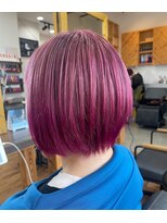 ルッカヘアガーデン バイ ラッシュゴールド(RUCCA HAIR GARDEN by LUSH GOLD)&nbsp;ピンクカラー