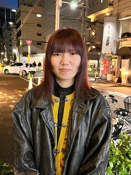 カフ(CAF) CAF FUKO レッドブラウン/暖色系カラー/大阪/心斎橋