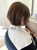ショートボブくびれショート髪質改善ストレート美髪