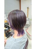 ヘッドフレームハイライトカラー＋マッシュウルフレイヤー☆