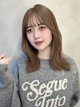 グロー 大宮(GLROW) 前髪顔まわりボブレイヤーボブ顔まわり縮毛矯正haruhi