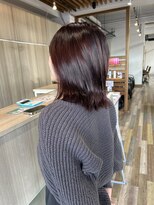 ラヴィエール(LAVIERE by R-EVOLUT)&nbsp;ブリーチ無しでカラー チェリーレッド 柏駅