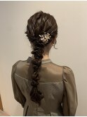 お呼ばれhair set