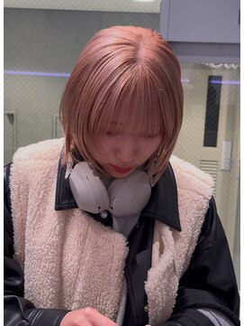 ヴァイス 渋谷店(VAICE) ボブレイヤー/ハイトーンカラー/ケアブリーチ/前髪カット