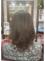 ヘアメイクスタジオ ココ(hair make studio coco)&nbsp;無造作ヘア★クセ毛風ミディアム♪