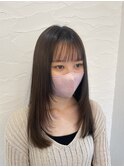 顔周りレイヤー/艶髪/髪質改善トリートメント