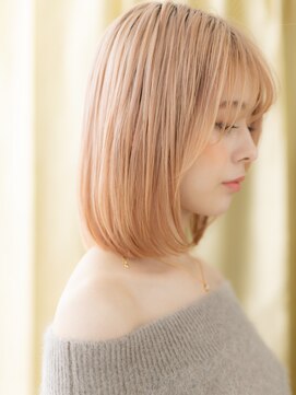 カバーヘア ブリス 戸田公園西口店(COVER HAIR bliss) イメチェンハイトーンカラーレイヤーボブディZ戸田公園20代30代