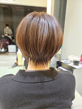 大人可愛い20代30代40代50代丸み田嶋ショート049