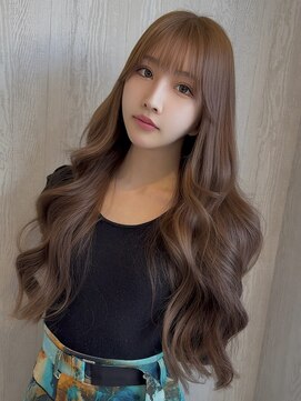 タブーセントラル(TABOO Central) キャラメルブラウン/レイヤーカット/河合秀明