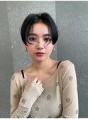 ♪イメチェン外ハネボブ美髪ワイドバングレイヤーショート池袋