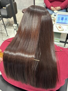 ハーシーバイアポロ 相模大野(HERSHE by apollo) 髪質改善縮毛矯正,レイヤー,縮毛矯正,白髪ぼかしハイライト.白髪