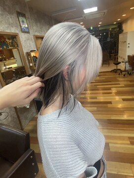 ゴリラビスケッツ(GORILLA BISCUITS) インナーブラック/ケアブリーチ/ダブルカラー/インナーカラー