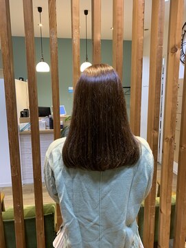 カラーズカフェ 前橋店(Colors cafe) ファッションカラー　ロング【髪質改善 Colors cafe前橋店】