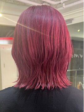 デート 原宿(DATE) エンジェルリング/ダブルカラー/ケアブリーチ/髪質改善/原宿UP