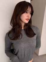 ソヨン 金沢店(SOYON) 《SOYON》くびれ 大人レイヤー ブラウンアッシュ
