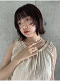 ウルフボブ/フェイスレイヤーボブ/顔まわりカット