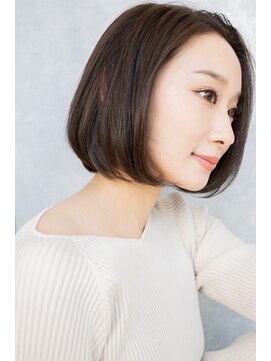 バイエイト(X８) ボブ×ブリーチなしダブルカラー