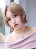 大人可愛い20代30代40代◎ハイトーンボブレイヤー