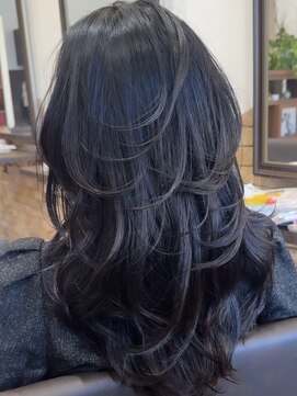 ヘアールーチェ(Hair Luce) ハイライトカラーミルクティーベージュケアブリーチダブルカラー