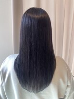 ヴェルマ 江坂店(varma)&nbsp;美髪ストレート・シルバーブルー