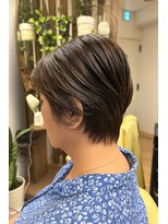 カットサロン ウシジマ(CUT SALON USHIJIMA)&nbsp;【大人ハンサムショートハイライト前髪あり×30代40代50代】
