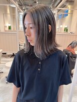 シダ(sida)&nbsp;ブリーチ幅を最小限に！？「コントラストアンブレラカラー」