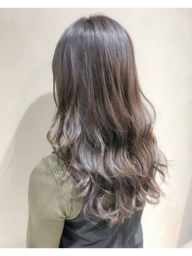 ウィステリア 銀座(WISTERIA) 【WISTERIA】ブリーチなしグレージュカラー透明感イルミナカラー