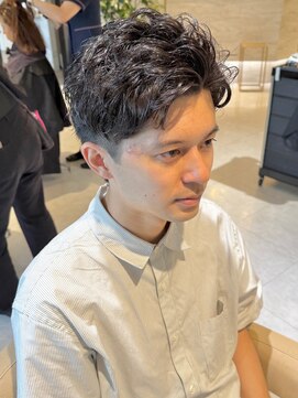 カインド 南青山(hair&make up KIND) アクティブショートツーブロパーマスパイキーヘア【ＫＩＮＤ】