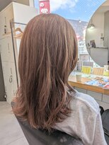 ミエル ヘア 新宿(miel hair) ブリーチで作る透明感カラー【新宿】