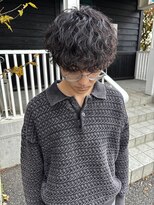 ダスティ穂高店&nbsp;メンズカット_波巻きパーマ_メンズパーマ