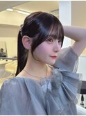 レイヤーカット/前髪カット／顔まわり／似合わせカット/髪質改善