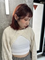 ラック(LUCK)&nbsp;イルミナカラー/髪質改善/船橋/くすみベージュ/細めハイライト