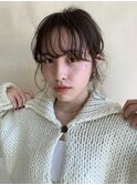 パーマボブ/外ハネウェーブ/抜け感ヘア