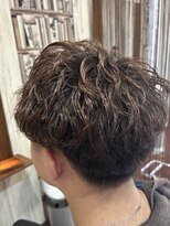 クリエイティブヘアーエィス(creative hair Ace)&nbsp;MEN’S HAIR/サーフカール/刈り上げセンターパート/登米市