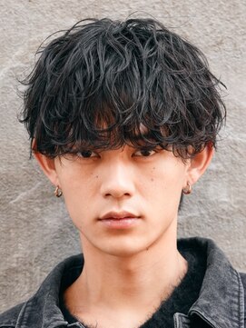 フィフス トウキョウ (fifth TOKYO) シャドウパーマルーズパーマフェザーパーマメンズウルフヘア渋谷