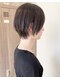 アンリー(Anree)の写真/髪質・骨格・クセに合わせ、襟足のラインにもこだわったカットで360度どこから見ても美しいショートに！