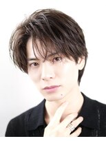 オーシャントーキョー 原宿(OCEAN TOKYO)&nbsp;メンズシースルーセンターパート×アッシュブラウン