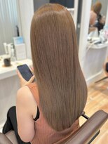美容室 スタイルエキシティ(STYLE EKI CITY)&nbsp;ブリーチ ミルクティーベージュ 髪質改善トリートメント