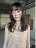 【人気メニュー】デザインカット＋透明感カラー＋高保湿トリートメント