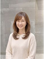 ティーリング 天王町(T ring) 天王町で叶う/大人女性のおしゃれヘア♪レイヤーカット/縮毛矯正