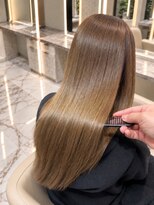 アース 渋谷店(HAIR&MAKE EARTH)&nbsp;艶感ロング美髪縮毛矯正