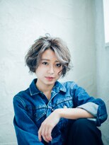 ヘアースペース モナ 清水店(HAIR SPACE Mona) センターパートボブ