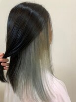 美容室ケインズナチュール&nbsp;ブリーチインナーカラー[ハイトーンカラー/ニュアンスカラー]