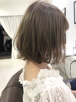 インビテーション(invitation)&nbsp;（invitationお客様スタイル）ミルクティベージュ♪外ハネボブ