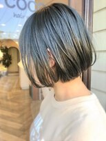 ヘア メイク ココ(hair make coco)&nbsp;ディープシーグレージュ×前下がり♪